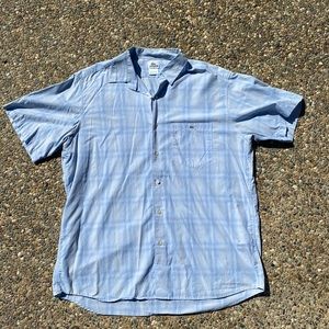 Lacoste Casual Button Up Short Sleeve Shirt 👕 🐊